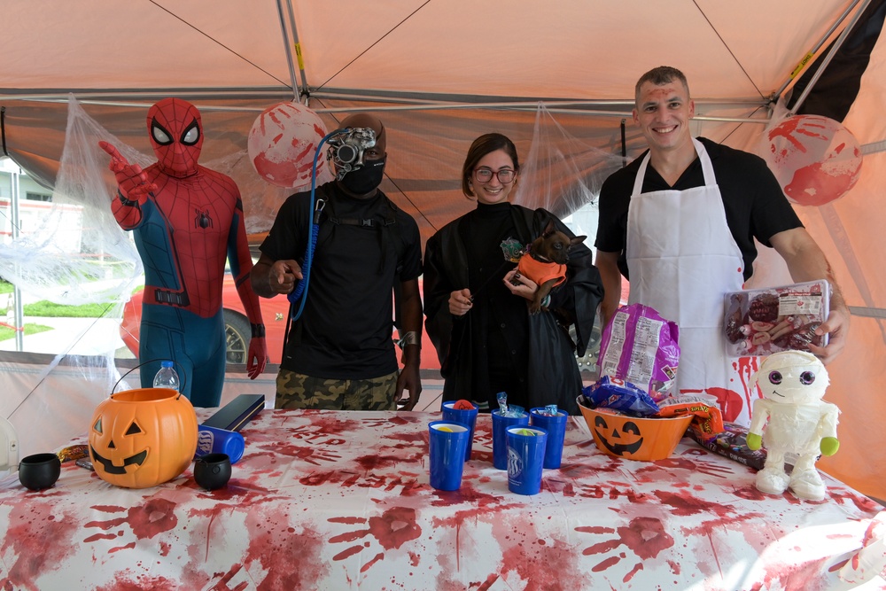 156th Wing - Trunk or Treat, Airman &amp; Family Readiness Program