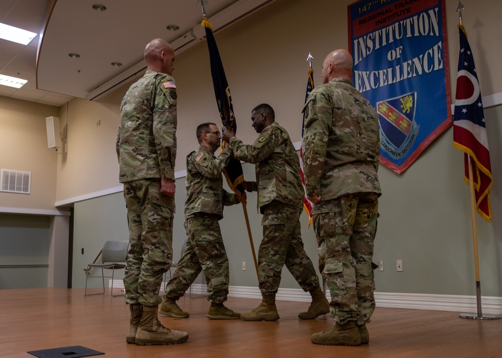 147th RTI hosts change of responsibility ceremony