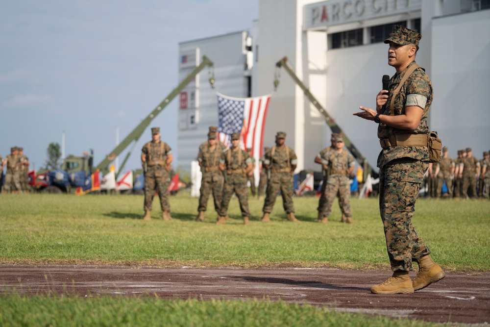 3rd Maintenance Battalion Relief and Appointment Ceremony