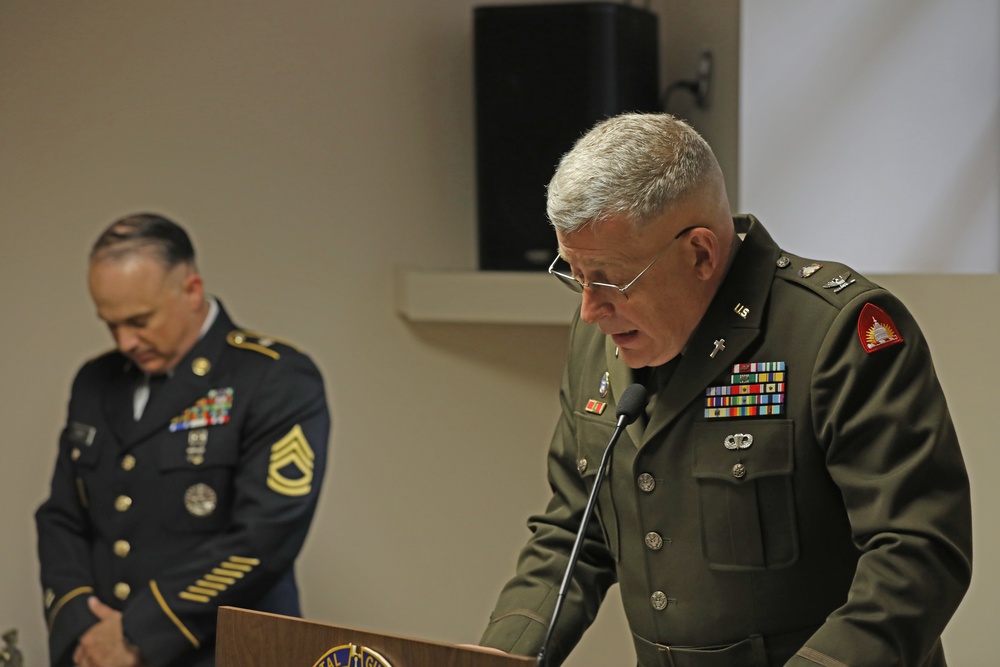 Command Sergeant Major Robert L. Hull Retirement Ceremony