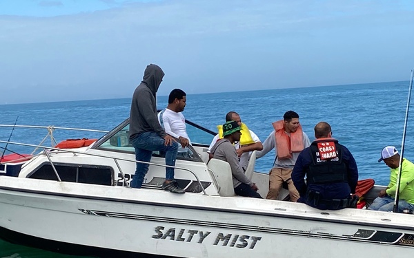 Coast Guard assists 6 aboard disabled vessel 10 miles off Galveston, Texas