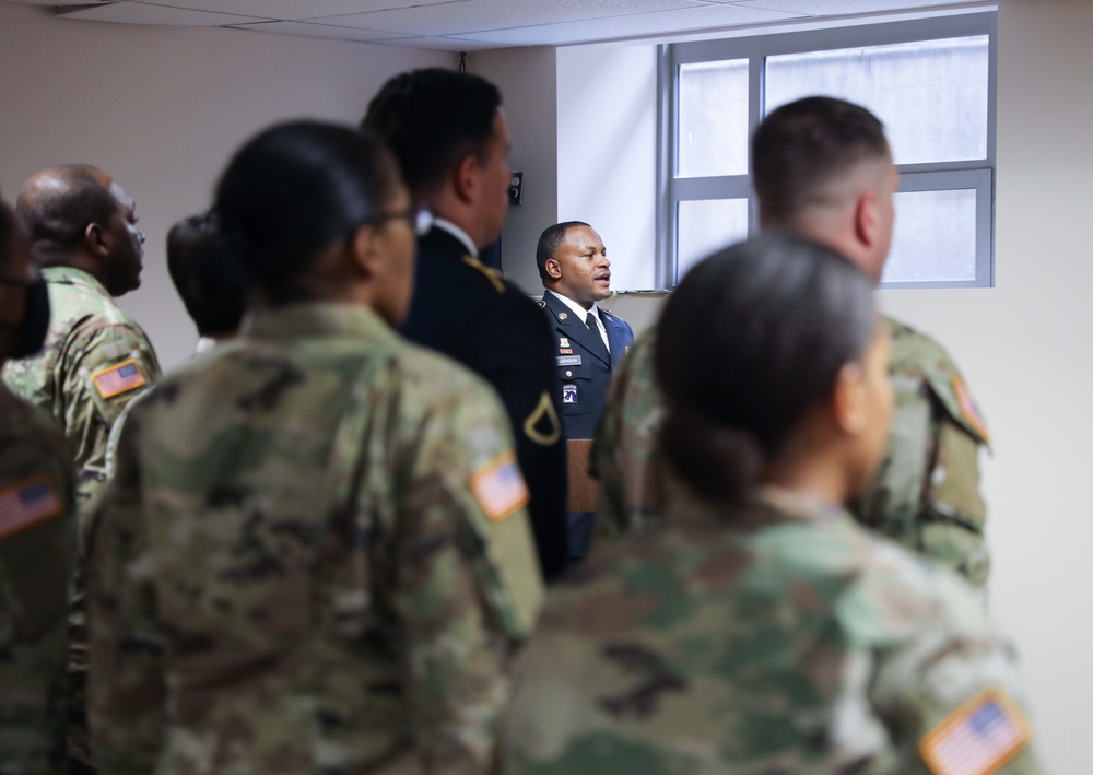 District of Columbia National Guard holds retirement ceremony for Staff Sgt. Glenn M. Lewis