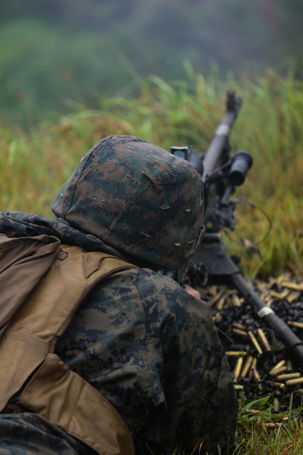 Third Battalion Third Marines Mark 19 Automatic Grenade Launcher and M240B Range