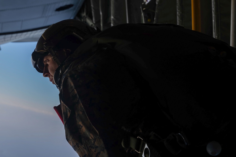 Freefall Jumps From a KC-130J Hercules