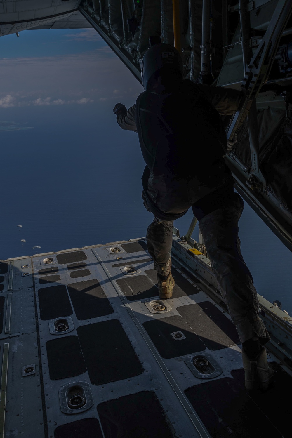 Freefall Jumps From a KC-130J Hercules