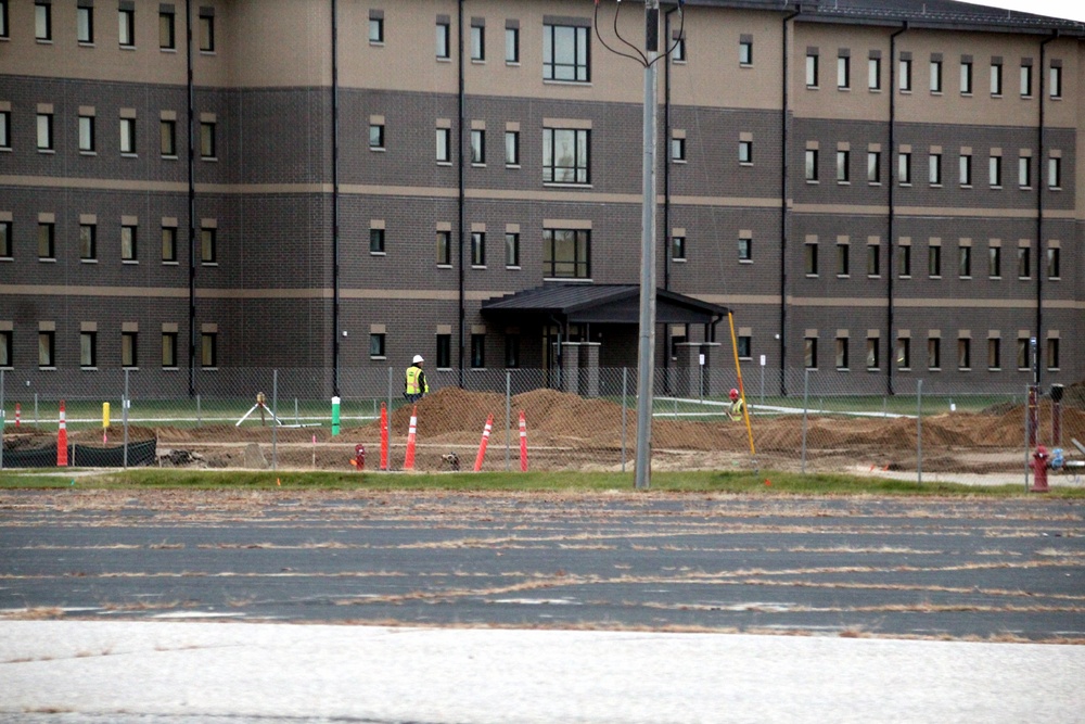 November 2022 construction operations of $11.96 million transient training brigade headquarters at Fort McCoy