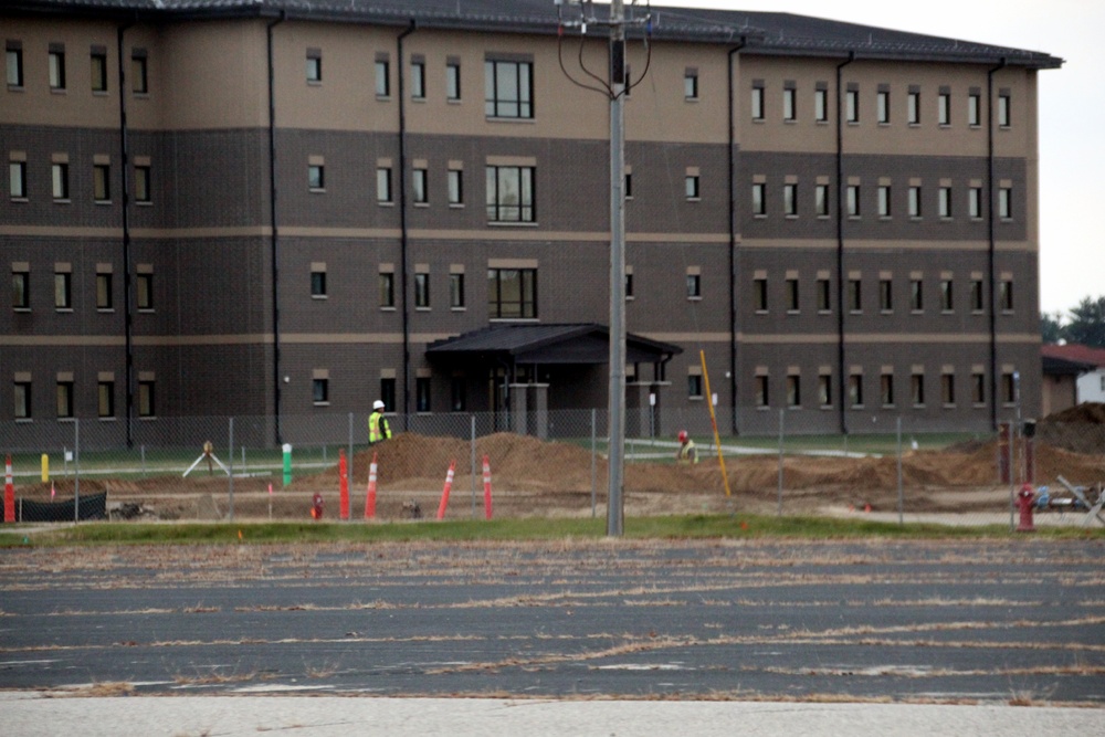 November 2022 construction operations of $11.96 million transient training brigade headquarters at Fort McCoy