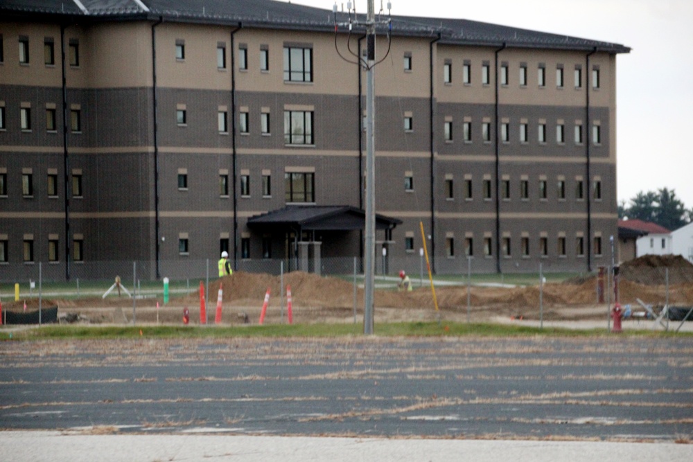 November 2022 construction operations of $11.96 million transient training brigade headquarters at Fort McCoy