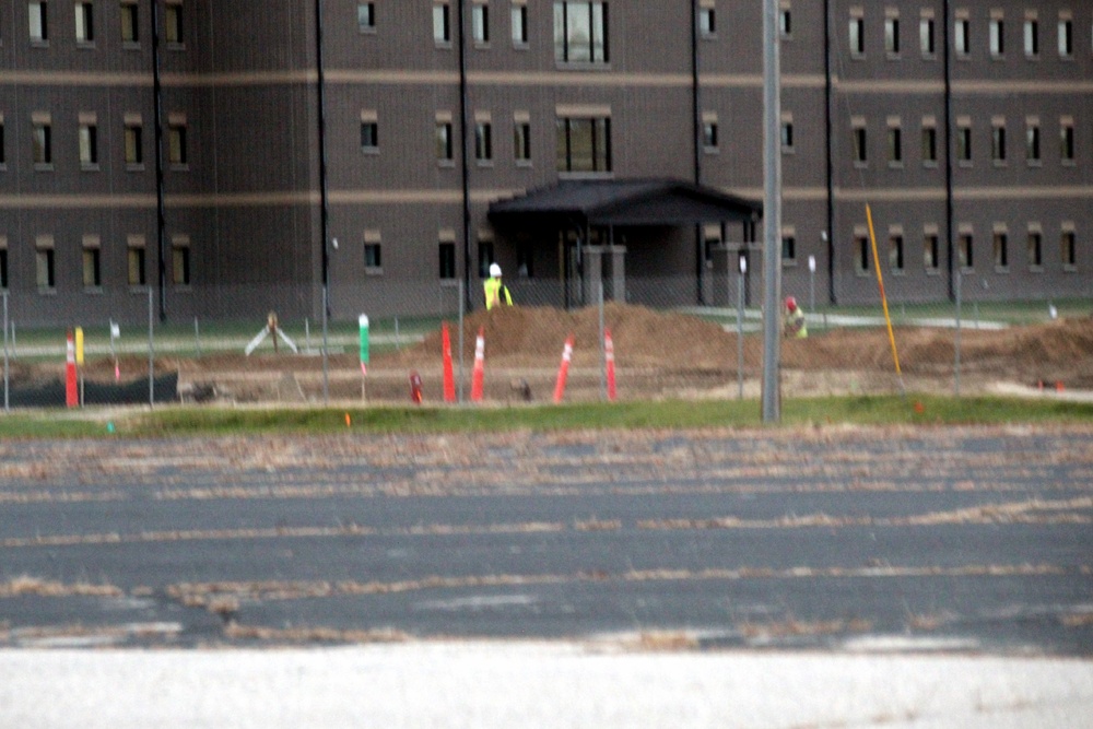 November 2022 construction operations of $11.96 million transient training brigade headquarters at Fort McCoy