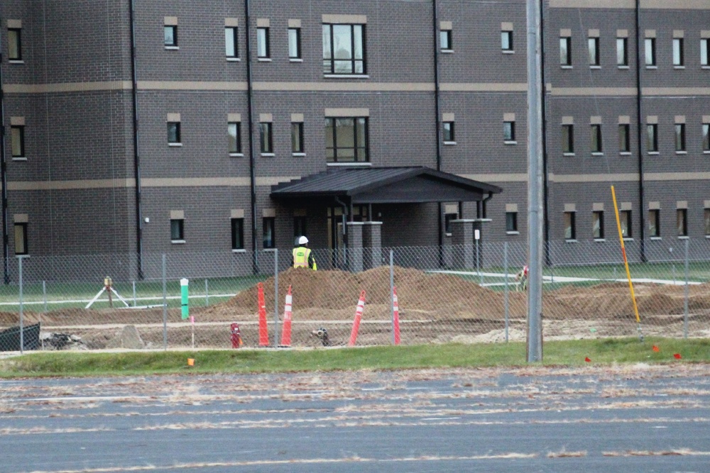 November 2022 construction operations of $11.96 million transient training brigade headquarters at Fort McCoy