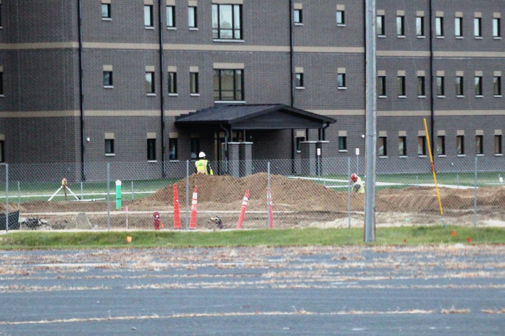 November 2022 construction operations of $11.96 million transient training brigade headquarters at Fort McCoy