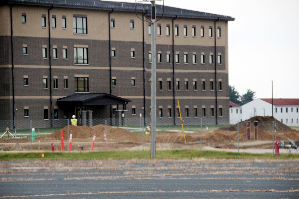 November 2022 construction operations of $11.96 million transient training brigade headquarters at Fort McCoy