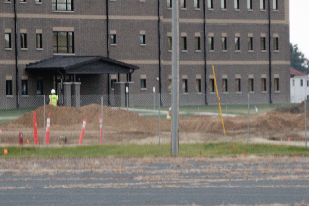 November 2022 construction operations of $11.96 million transient training brigade headquarters at Fort McCoy