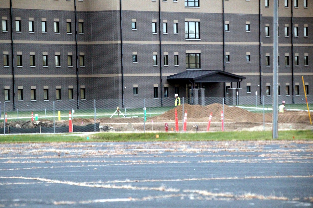 November 2022 construction operations of $11.96 million transient training brigade headquarters at Fort McCoy