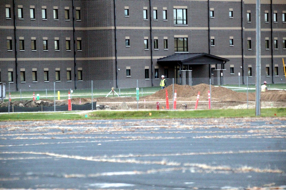 November 2022 construction operations of $11.96 million transient training brigade headquarters at Fort McCoy