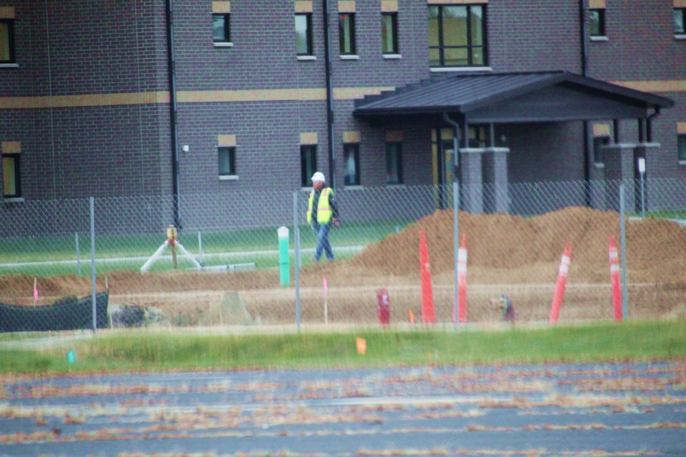 November 2022 construction operations of $11.96 million transient training brigade headquarters at Fort McCoy