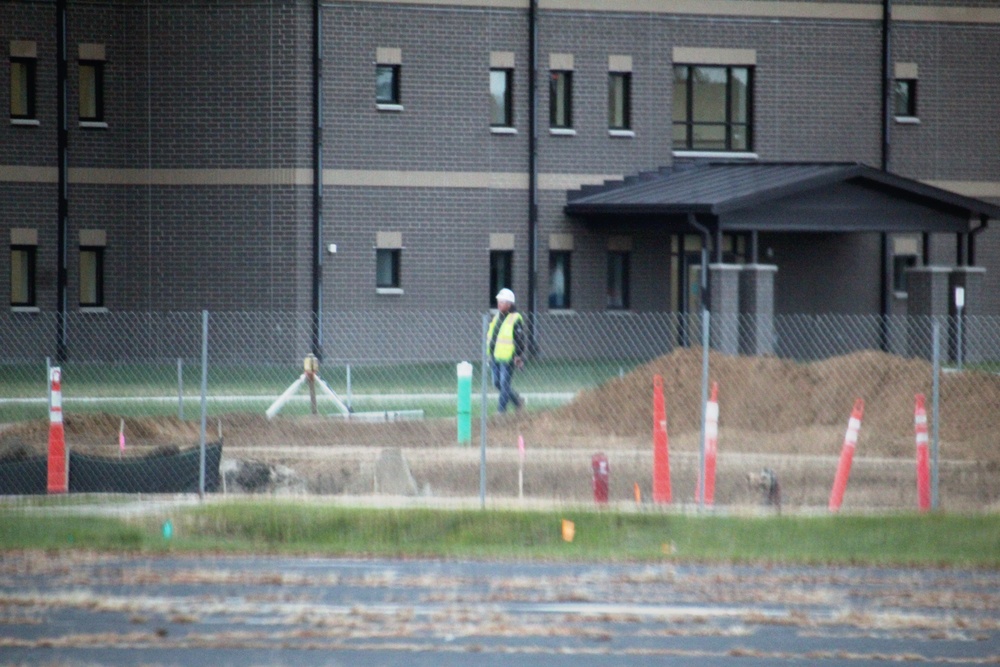 November 2022 construction operations of $11.96 million transient training brigade headquarters at Fort McCoy