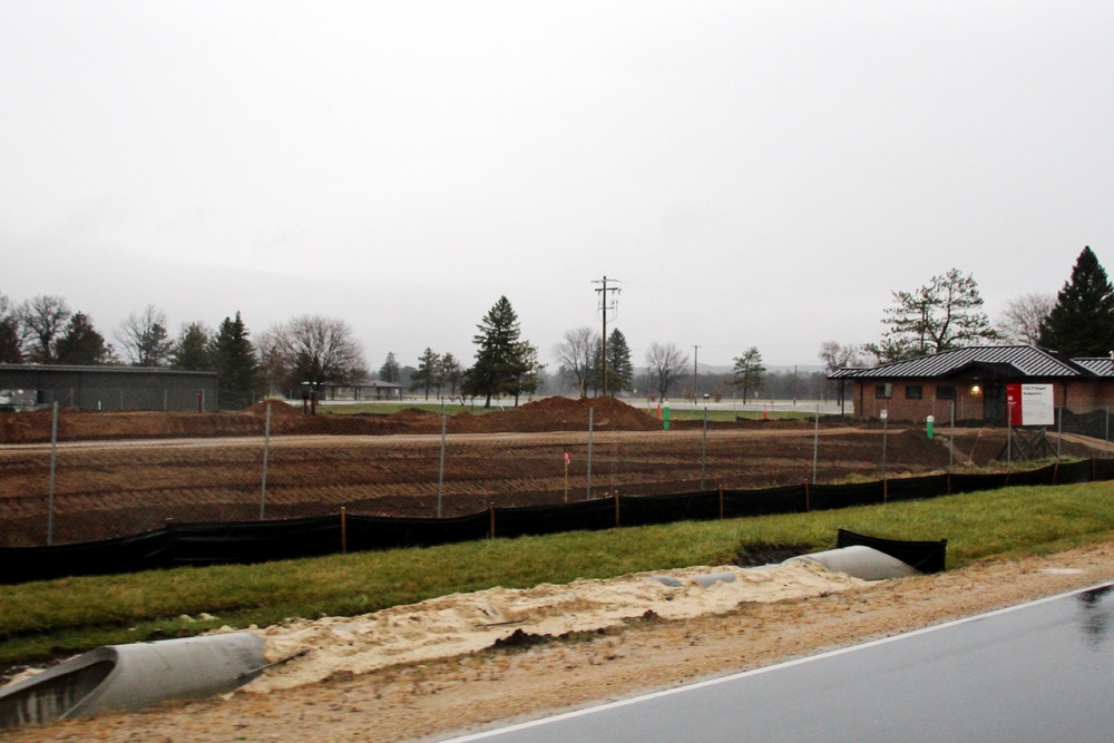 November 2022 construction operations of $11.96 million transient training brigade headquarters at Fort McCoy