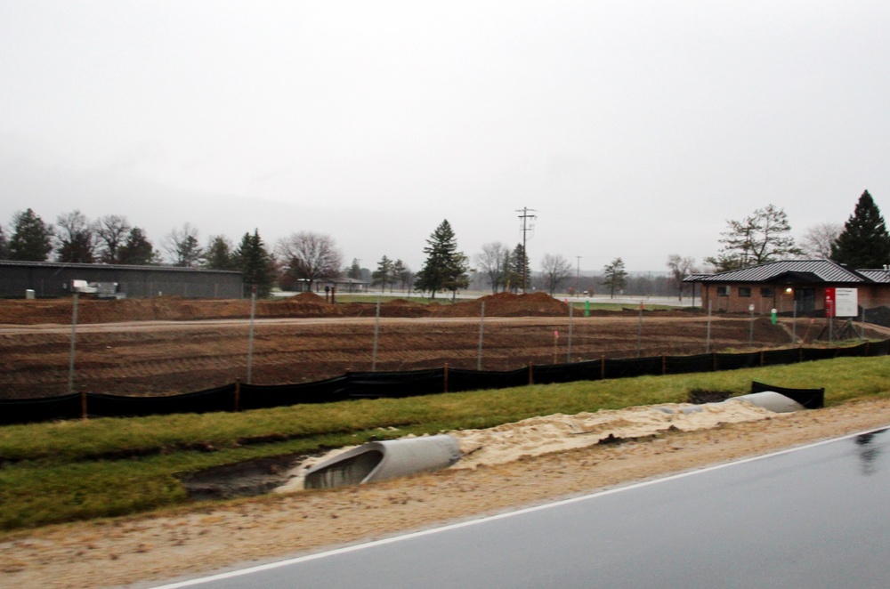 November 2022 construction operations of $11.96 million transient training brigade headquarters at Fort McCoy