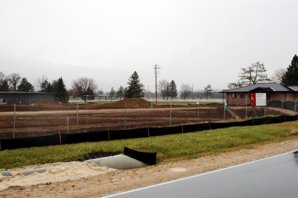 November 2022 construction operations of $11.96 million transient training brigade headquarters at Fort McCoy