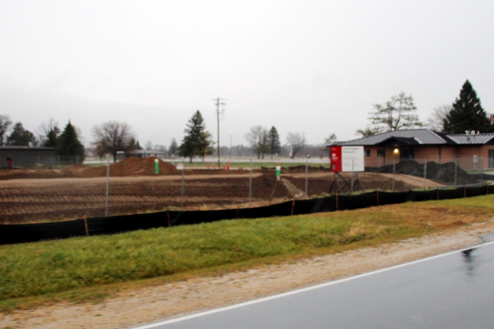 November 2022 construction operations of $11.96 million transient training brigade headquarters at Fort McCoy