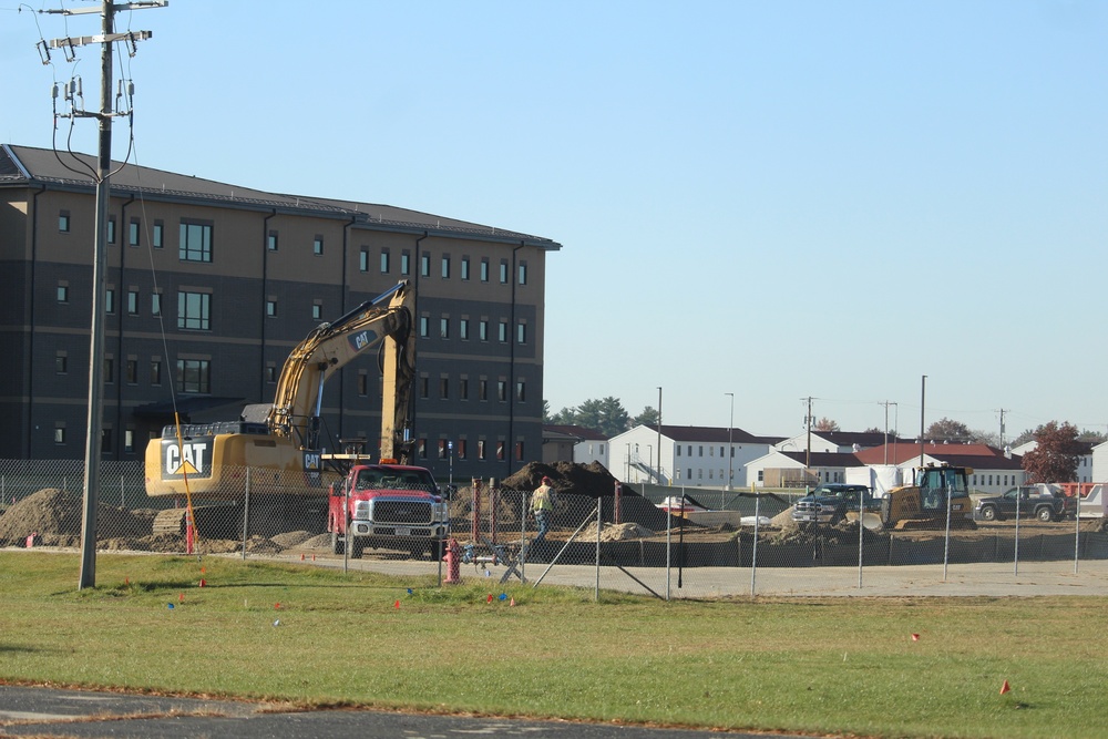 November 2022 construction operations of $11.96 million transient training brigade headquarters at Fort McCoy