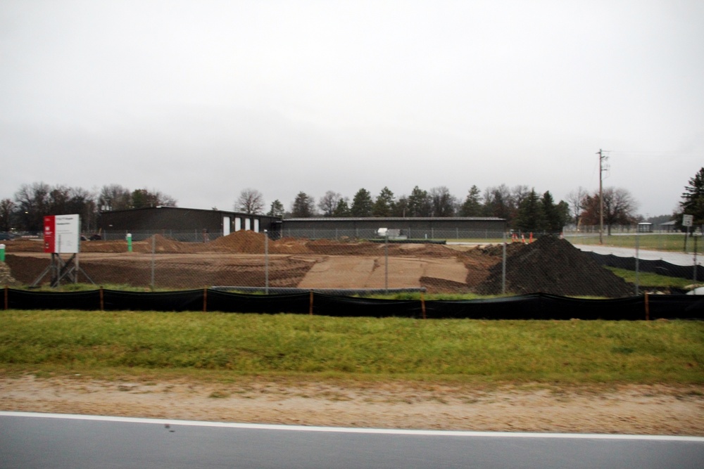 November 2022 construction operations of $11.96 million transient training brigade headquarters at Fort McCoy