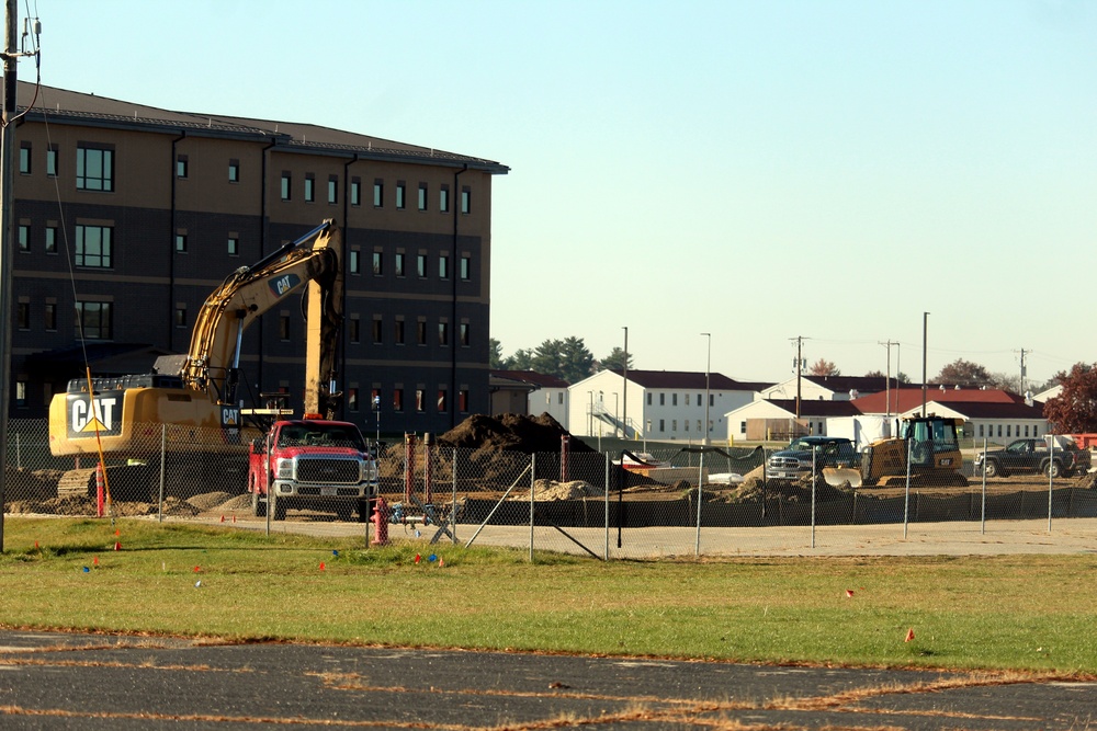 November 2022 construction operations of $11.96 million transient training brigade headquarters at Fort McCoy