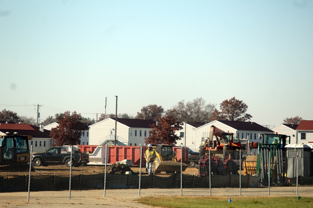 November 2022 construction operations of $11.96 million transient training brigade headquarters at Fort McCoy