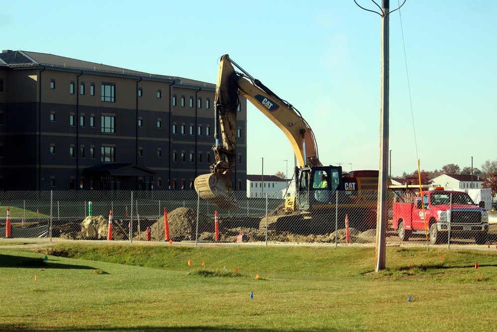 November 2022 construction operations of $11.96 million transient training brigade headquarters at Fort McCoy