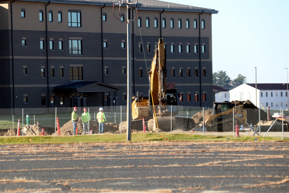 November 2022 construction operations of $11.96 million transient training brigade headquarters at Fort McCoy