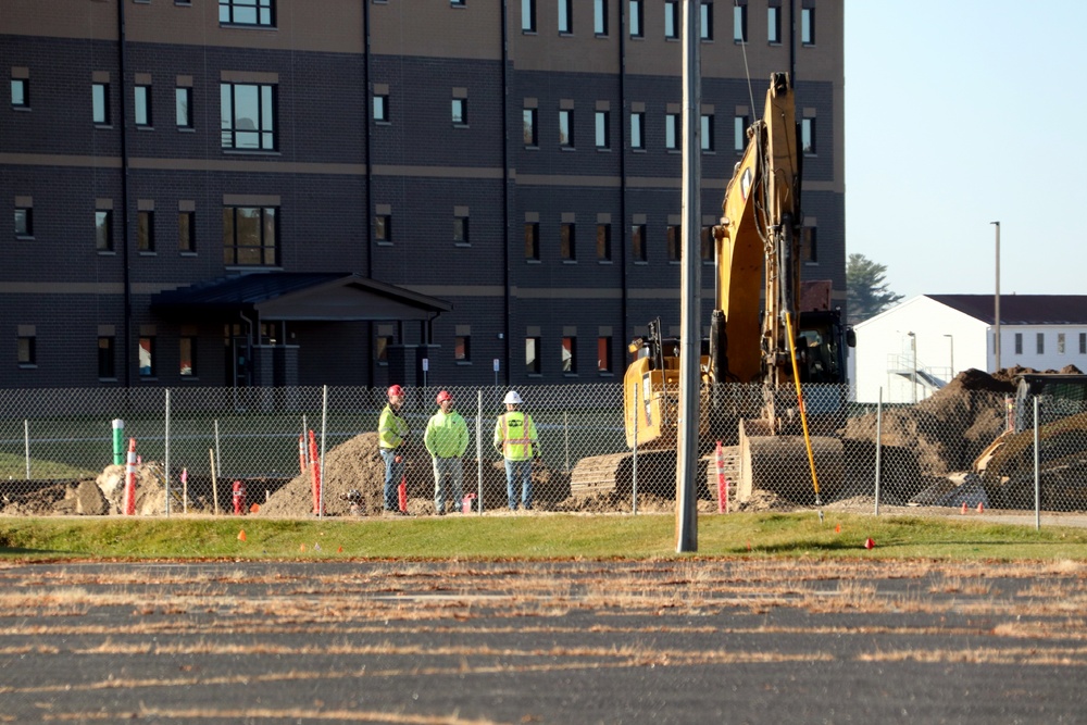 November 2022 construction operations of $11.96 million transient training brigade headquarters at Fort McCoy