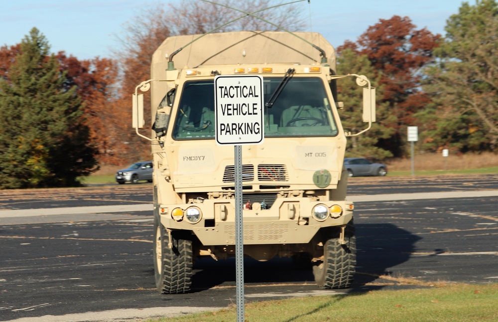 October 2022 training operations at Fort McCoy