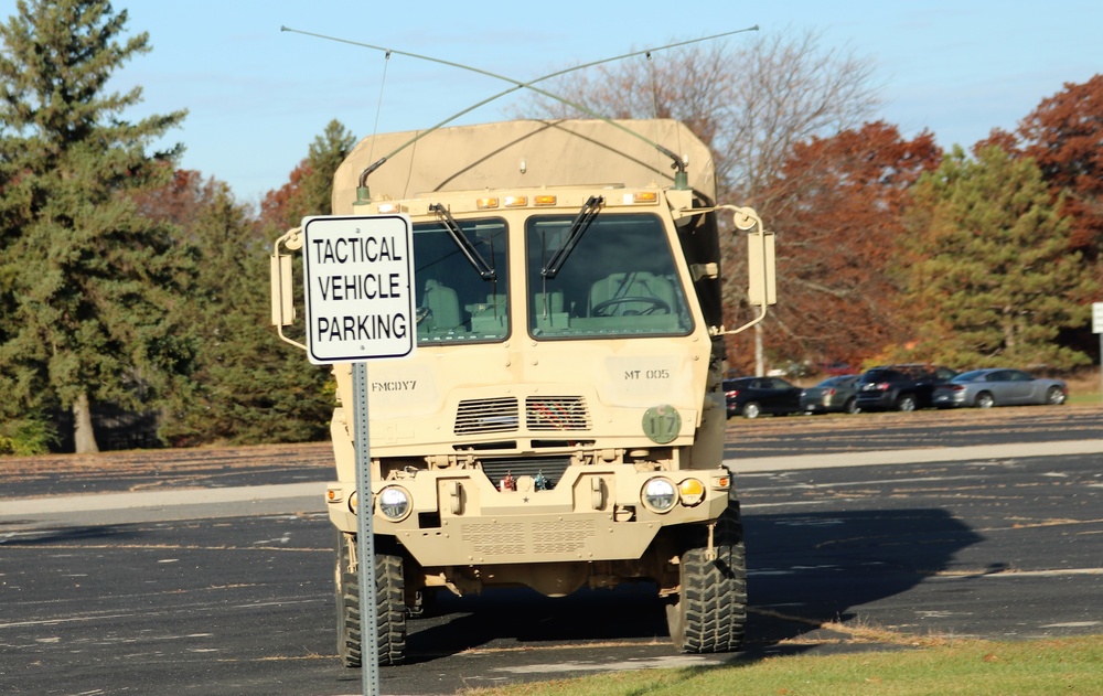 October 2022 training operations at Fort McCoy