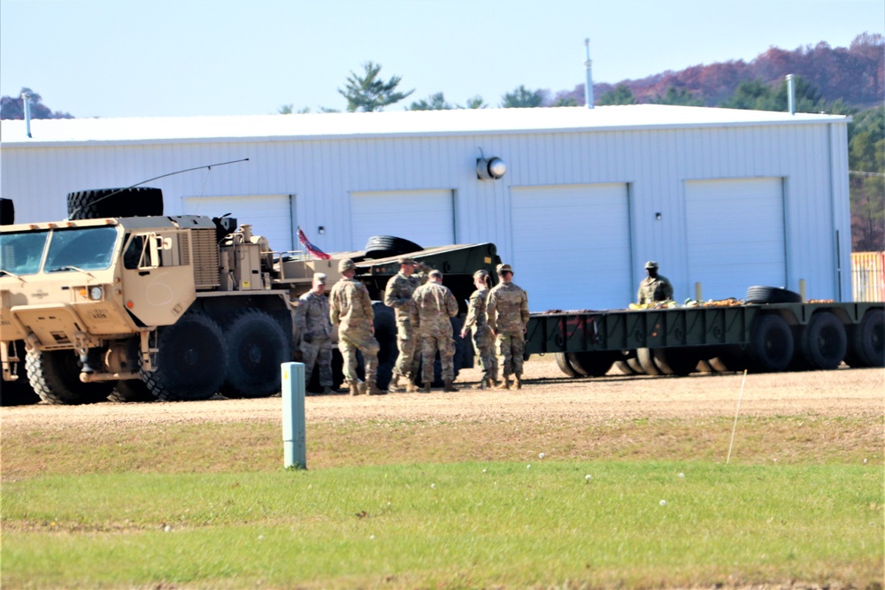 October 2022 training operations at Fort McCoy