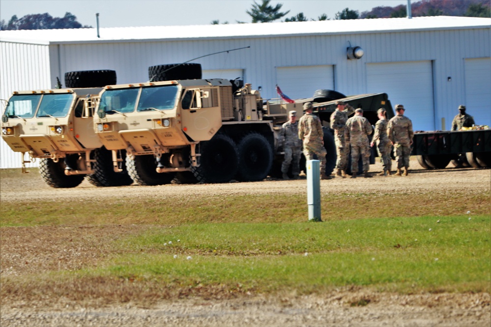 October 2022 training operations at Fort McCoy