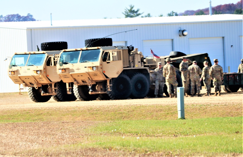 October 2022 training operations at Fort McCoy