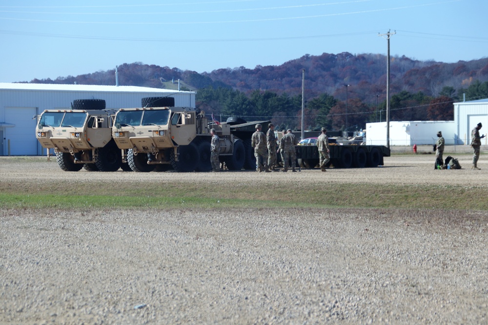 October 2022 training operations at Fort McCoy