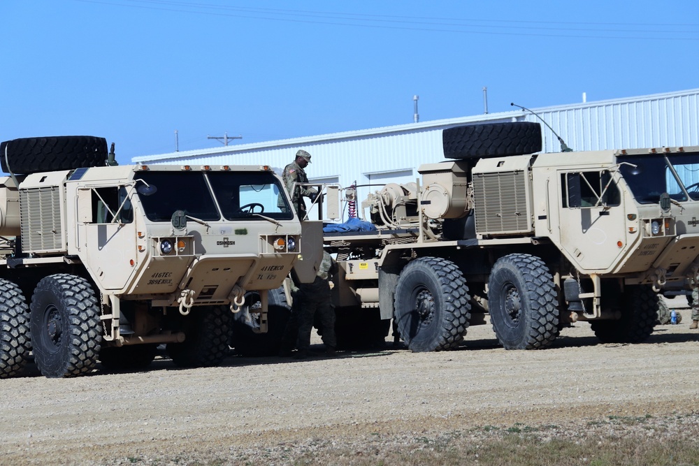 October 2022 training operations at Fort McCoy