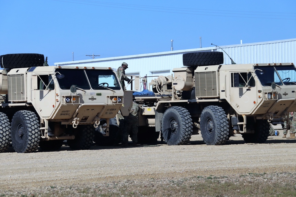 October 2022 training operations at Fort McCoy