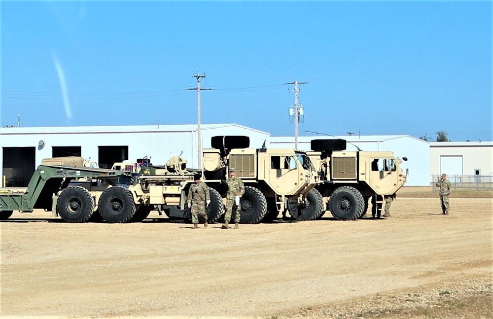 October 2022 training operations at Fort McCoy