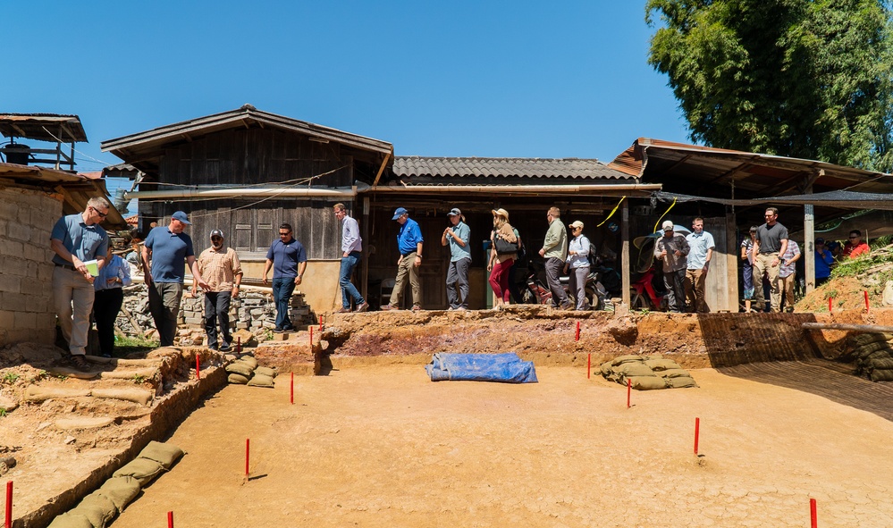 DPAA Recovery Mission receives U.S. CODEL