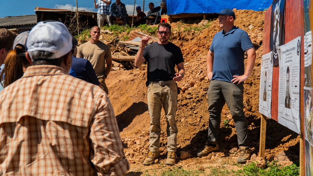 DPAA Recovery Mission receives U.S. CODEL