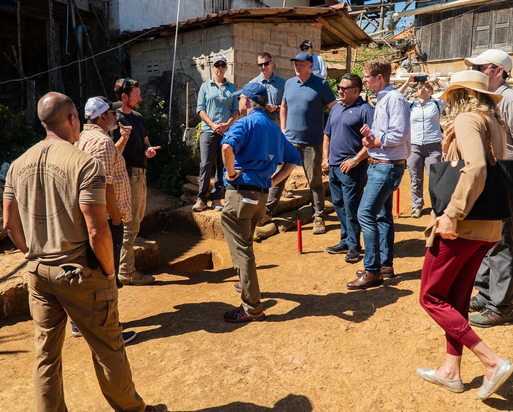 DPAA Recovery Mission receives U.S. CODEL