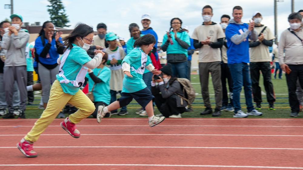 Yokota Air Base strengthens friendship with Japanese community during Kanto Plains Special Olympics