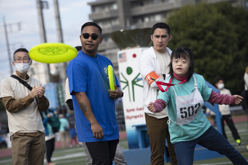 Yokota Air Base strengthens friendship with Japanese community during Kanto Plains Special Olympics