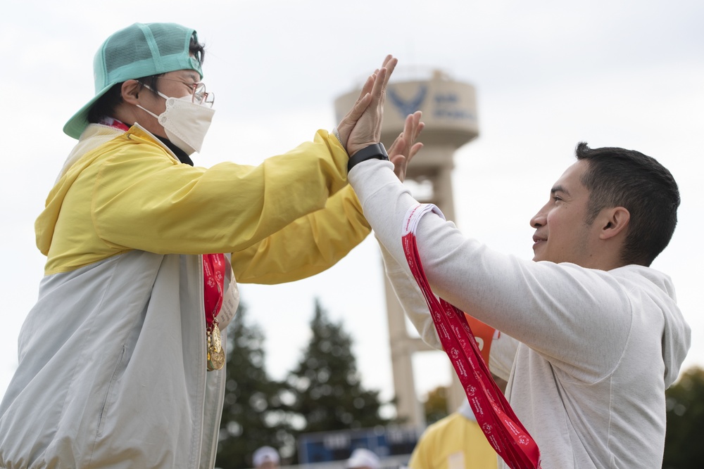 Yokota Air Base strengthens friendship with Japanese community during Kanto Plains Special Olympics