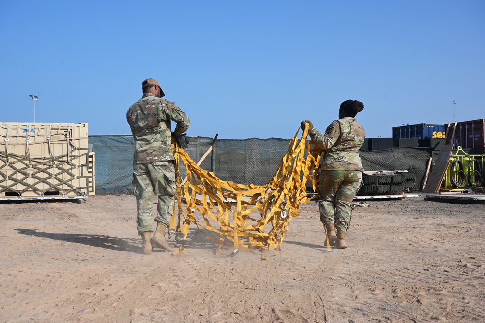 Materiel Management and TMO keep supplies moving