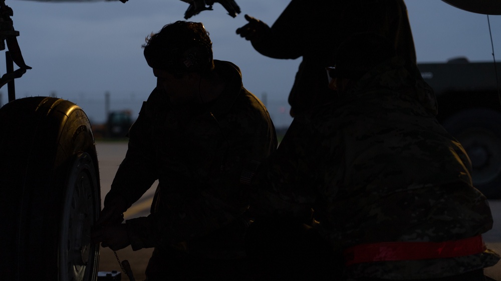 494th Fighter Squadron Night Ops