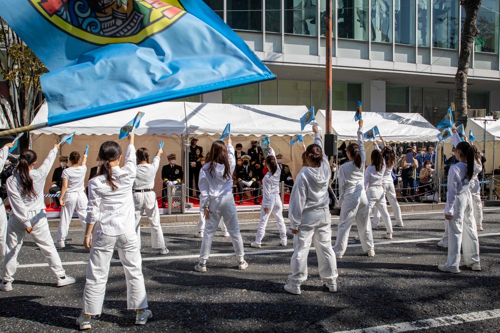 C7F Commander Attends Japan Maritime Self-Defense Force’s International Fleet Review 2022 Parade